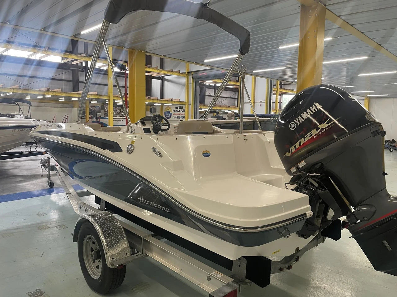 2023 Hurricane SunDeck Sport 185 OB 18.5 feet, Brookfield, Connecticut #4