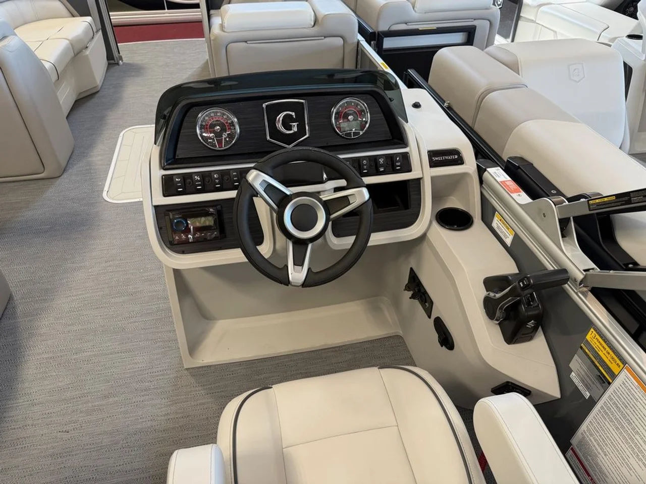 2026 Godfrey Pontoons Sweetwater 2286 C4 27" iMPACT Center Tube Package 22.0 feet, Brookfield, Connecticut #12