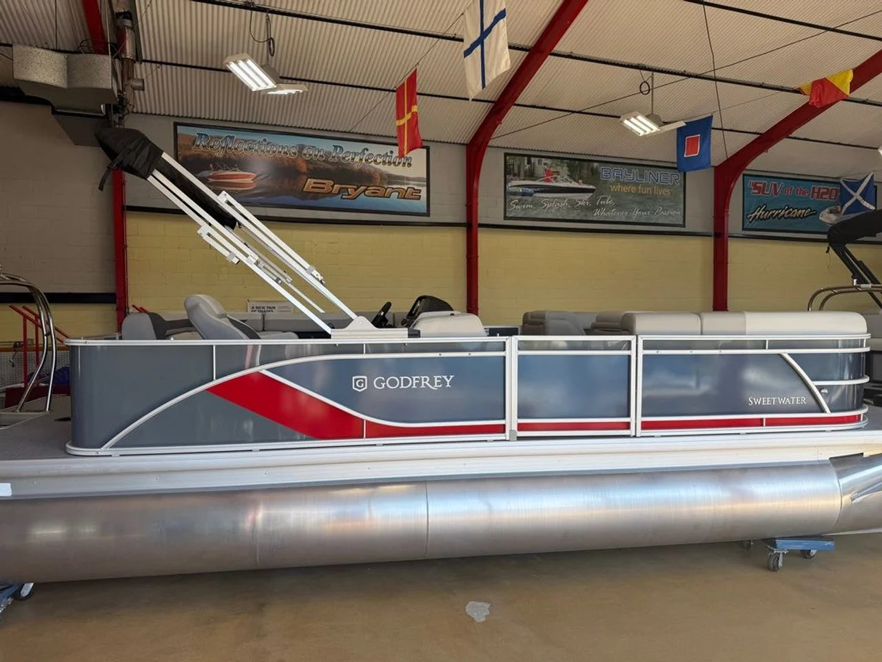 2026 Godfrey Pontoons Sweetwater 2286 C4 27" iMPACT Center Tube Package 22.0 feet, Brookfield, Connecticut #2