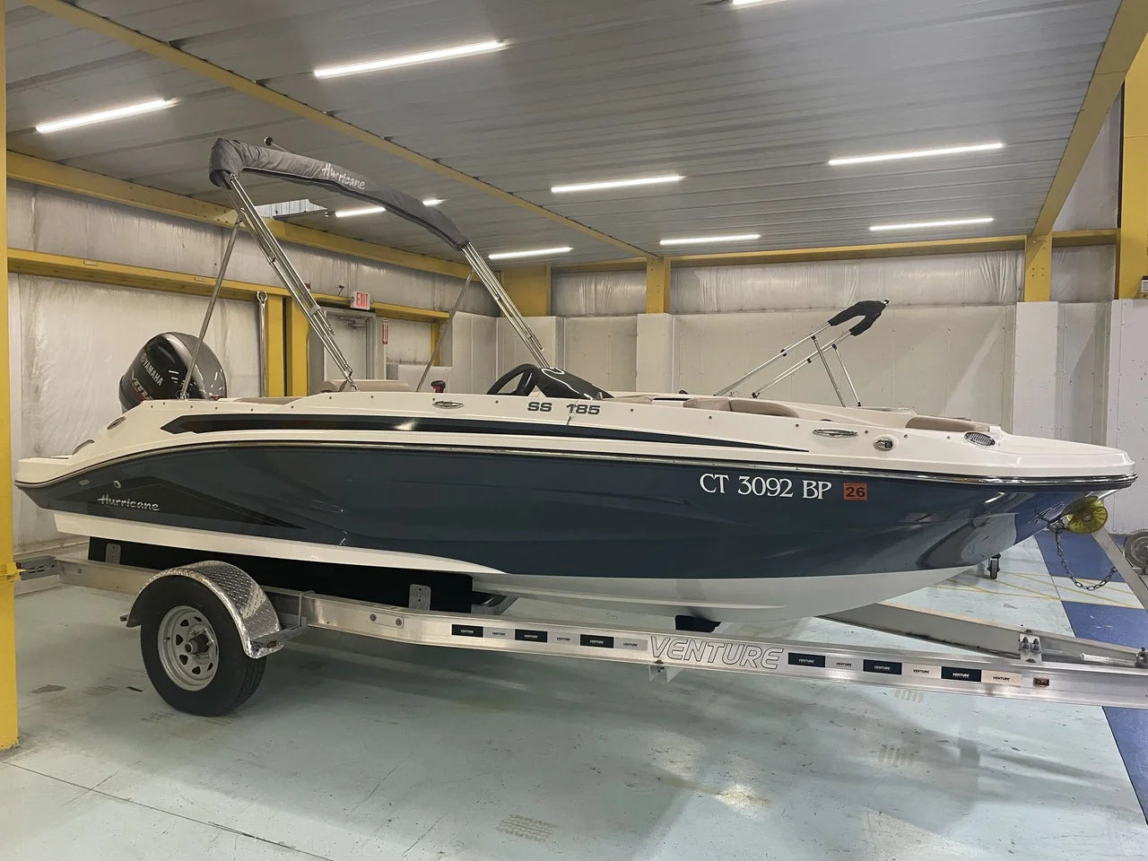 2023 Hurricane SunDeck Sport 185 OB 18.5 feet, Brookfield, Connecticut #1